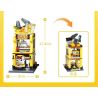 KEEPPLEY K20209 20209 non  CỬA HÀNG BÚP BÊ THEO CHỦ ĐỀ PIKACHU bộ đồ chơi xếp lắp ráp ghép mô hình Pokémon POKEMON