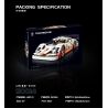 SHENZHEN RAEL ENTERTAINMENT 50014 non  NGUYÊN MẪU LE MANS bộ đồ chơi xếp lắp ráp ghép mô hình Speed Champions Racing Cars IAN LMP-CI Đua Xe Công Thức 667 khối