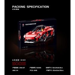SHENZHEN RAEL ENTERTAINMENT 50015 non  A-GT. bộ đồ chơi xếp lắp ráp ghép mô hình Speed Champions Racing Cars IAN UNA-GT Đua Xe Công Thức 648 khối