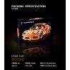 SHENZHEN RAEL ENTERTAINMENT 50016 non  PORSCHE 911. bộ đồ chơi xếp lắp ráp ghép mô hình Speed Champions Racing Cars IAN PORSCHE 911 Đua Xe Công Thức 769 khối