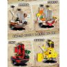 PRCK 69855 non  4 LOẠI ADVENTURE MERI WANLI SUNSHINE HYDRA POLAR DIVING bộ đồ chơi xếp lắp ráp ghép mô hình One Piece Đảo Hải Tặc 484 khối