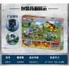 PRCK 69021 non  KHỦNG LONG BẠO LOẠN bộ đồ chơi xếp lắp ráp ghép mô hình Jurassic World DINOSAUR WORLD III Thế Giới Khủng Long 443 khối