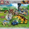 PRCK 69021 non  KHỦNG LONG BẠO LOẠN bộ đồ chơi xếp lắp ráp ghép mô hình Jurassic World DINOSAUR WORLD III Thế Giới Khủng Long 443 khối