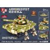 ZHEGAO QL0136 0136 non  XE TĂNG CHIẾN ĐẤU CHỦ LỰC T-90 bộ đồ chơi xếp lắp ráp ghép mô hình Military Army ARMORED FIST T-90 TANK Quân Sự Bộ Đội 1165 khối