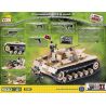 COBI 2465 non  SÚNG TẤN CÔNG SỐ 3 bộ đồ chơi xếp lắp ráp ghép mô hình Military Army STURMGESCHÜTZ III AUSF. Quân Sự Bộ Đội 400 khối