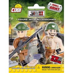 COBI 2006 non  1 MINIFIGURE VÀ PHỤ KIỆN bộ đồ chơi xếp lắp ráp ghép mô hình Military Army 1 FIGURE WITH ACCESSORIES Quân Sự Bộ Đội