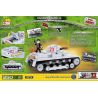 COBI 2474 non  XE TĂNG MỘT bộ đồ chơi xếp lắp ráp ghép mô hình Military Army PANZER I AUSF. B Quân Sự Bộ Đội 350 khối
