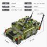 PanlosBrick 633025 Panlos Brick 633025 non  XE CHIẾN ĐẤU BỘ BINH BỌC THÉP 8 TỔ HỢP bộ đồ chơi xếp lắp ráp ghép mô hình Military Army AIFV Quân Sự Bộ Đội 745 khối