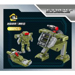 PanlosBrick 633025 Panlos Brick 633025 non  XE CHIẾN ĐẤU BỘ BINH BỌC THÉP 8 TỔ HỢP bộ đồ chơi xếp lắp ráp ghép mô hình Military Army AIFV Quân Sự Bộ Đội 745 khối