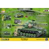 COBI 2471 non  XE TĂNG M26 PERSHING bộ đồ chơi xếp lắp ráp ghép mô hình Military Army M-26 PERSHING Quân Sự Bộ Đội 475 khối