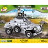 COBI 2366 non  XE TRINH SÁT BỌC THÉP HẠNG NHẸ SD.KFZ.222 bộ đồ chơi xếp lắp ráp ghép mô hình Military Army Quân Sự Bộ Đội 200 khối