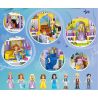 ZHEGAO QL1157 1157 non  PHÁO ĐÀI BIỂN SÂU CHỊ EM bộ đồ chơi xếp lắp ráp ghép mô hình Disney Princess WINDSOR CASTLE Công Chúa 736 khối