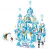 ZHEGAO QL1143 1143 non  LÂU ĐÀI PODEL bộ đồ chơi xếp lắp ráp ghép mô hình Disney Princess WINDSOR CASTLE Công Chúa 801 khối
