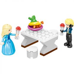 ZHEGAO QL1117 1117 non  ROYAL CAR. bộ đồ chơi xếp lắp ráp ghép mô hình Girl WINDSOR CASTLE Con Gái 362 khối