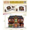ZHEGAO QL0977 0977 non  YONGCHUN TANG. bộ đồ chơi xếp lắp ráp ghép mô hình Modular Buildings CHINESE STREET-VIEW Mô Hình Nhà Cửa 2529 khối