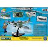 COBI 5512 non  SPITFIRE MK VB bộ đồ chơi xếp lắp ráp ghép mô hình Military Army SUPERMARINE SPITFIRE MK VB Quân Sự Bộ Đội 290 khối