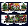 MouldKing 12012 Mould King 12012 non  CHUYẾN TÀU GIÁNG SINH bộ đồ chơi xếp lắp ráp ghép mô hình Seasonal MERRY CHRISTMAS Mùa Lễ Hội 1296 khối