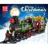 MouldKing 12012 Mould King 12012 non  CHUYẾN TÀU GIÁNG SINH bộ đồ chơi xếp lắp ráp ghép mô hình Seasonal MERRY CHRISTMAS Mùa Lễ Hội 1296 khối