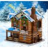 MouldKing 16011 Mould King 16011 non  NHÀ TRANH GIÁNG SINH bộ đồ chơi xếp lắp ráp ghép mô hình Seasonal MERRY CHRISTMAS CHRISTMAS HOUSE Mùa Lễ Hội 3693 khối