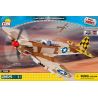 COBI 5519 non  MÁY BAY CHIẾN ĐẤU P-40 WARHAWK bộ đồ chơi xếp lắp ráp ghép mô hình Military Army CURTISS P-40 WARHAWK Quân Sự Bộ Đội 256 khối