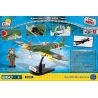 COBI 5520 non  MÁY BAY CHIẾN ĐẤU bộ đồ chơi xếp lắp ráp ghép mô hình Military Army KAWASAKI KI-61-I HIEN (TONY) Quân Sự Bộ Đội 260 khối