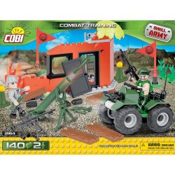 COBI 2164 non  HUẤN LUYỆN CHIẾN ĐẤU bộ đồ chơi xếp lắp ráp ghép mô hình Military Army COMBAT TRAINING Quân Sự Bộ Đội 140 khối