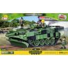 COBI 2498 non  XE TĂNG S bộ đồ chơi xếp lắp ráp ghép mô hình Military Army STRIDSVAGN 103C Quân Sự Bộ Đội 600 khối