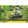 COBI 2488 non  XE TĂNG M46 PATTON bộ đồ chơi xếp lắp ráp ghép mô hình Military Army Quân Sự Bộ Đội 520 khối