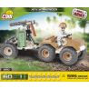COBI 2150 non  BẢO TÀNG ALL-TOP W AVENGERS bộ đồ chơi xếp lắp ráp ghép mô hình Military Army ATV W/AVANGER Quân Sự Bộ Đội 60 khối