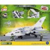COBI 2330 non  MÁY BAY CHIẾN ĐẤU LỐC XOÁY bộ đồ chơi xếp lắp ráp ghép mô hình Military Army AIR FIGHTER TORNADO Quân Sự Bộ Đội 200 khối