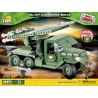 COBI 2479 non  BỆ PHÓNG TÊN LỬA BM-13 KATYUSHA bộ đồ chơi xếp lắp ráp ghép mô hình Military Army ZIL 157 KATYUSHA BM-13 Quân Sự Bộ Đội 415 khối