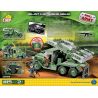 COBI 2479 non  BỆ PHÓNG TÊN LỬA BM-13 KATYUSHA bộ đồ chơi xếp lắp ráp ghép mô hình Military Army ZIL 157 KATYUSHA BM-13 Quân Sự Bộ Đội 415 khối