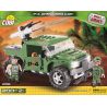 COBI 2336 non  XE BỌC THÉP P-4 bộ đồ chơi xếp lắp ráp ghép mô hình Military Army P-4 ARMOURED CAR Quân Sự Bộ Đội 200 khối