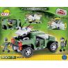 COBI 2336 non  XE BỌC THÉP P-4 bộ đồ chơi xếp lắp ráp ghép mô hình Military Army P-4 ARMOURED CAR Quân Sự Bộ Đội 200 khối