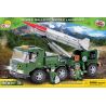 COBI 2364 non  XE PHÓNG TÊN LỬA ĐẠN ĐẠO DI ĐỘNG bộ đồ chơi xếp lắp ráp ghép mô hình Military Army MOBILE BALLISTIC MISSILE LAUNCHER Quân Sự Bộ Đội 300 khối