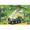COBI 2364 non  XE PHÓNG TÊN LỬA ĐẠN ĐẠO DI ĐỘNG bộ đồ chơi xếp lắp ráp ghép mô hình Military Army MOBILE BALLISTIC MISSILE LAUNCHER Quân Sự Bộ Đội 300 khối