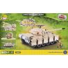 COBI 2605 non  XE TĂNG BÁO ĐỎ bộ đồ chơi xếp lắp ráp ghép mô hình Military Army RED PANTHER TANK Quân Sự Bộ Đội 325 khối