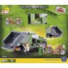 COBI 2345 non  XE BEN QUÂN SỰ bộ đồ chơi xếp lắp ráp ghép mô hình Military Army MILITARY DUMP TRUCK Quân Sự Bộ Đội 150 khối