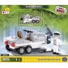 COBI 2145 non  TUẦN TRA TUYẾT bộ đồ chơi xếp lắp ráp ghép mô hình Military Army SNOW PATROL Quân Sự Bộ Đội 55 khối
