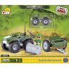 COBI 2144 non  XE ĐỊA HÌNH QUÂN SỰ bộ đồ chơi xếp lắp ráp ghép mô hình Military Army MILITARY ATV Quân Sự Bộ Đội 55 khối