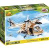 COBI 2329 non  TRỰC THĂNG SA MẠC bộ đồ chơi xếp lắp ráp ghép mô hình Military Army DESERT HELICOPTER Quân Sự Bộ Đội 200 khối