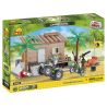 COBI 2359 non  CĂN CỨ RỪNG bộ đồ chơi xếp lắp ráp ghép mô hình Military Army JUNGLE BASE Quân Sự Bộ Đội 250 khối