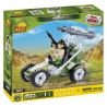 COBI 2127 non  SUV. bộ đồ chơi xếp lắp ráp ghép mô hình Military Army BUGGY Quân Sự Bộ Đội 50 khối