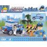 COBI 1562 non  XE CẢNH SÁT bộ đồ chơi xếp lắp ráp ghép mô hình City POLICE CAR Thành Phố 152 khối