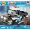 COBI 1572 non  CHÓ CẢNH SÁT bộ đồ chơi xếp lắp ráp ghép mô hình Military Army POLICE K-9 UNIT Quân Sự Bộ Đội 90 khối