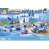 COBI 1565 non  TUẦN TRA CẢNG bộ đồ chơi xếp lắp ráp ghép mô hình City HARBOR PATROL Thành Phố 300 khối