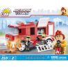 COBI 1469 non  XE CỨU HỎA bộ đồ chơi xếp lắp ráp ghép mô hình City FIRE TRUCK Thành Phố 210 khối