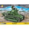 COBI 2973 non  XE TĂNG RENAULT FT-17 bộ đồ chơi xếp lắp ráp ghép mô hình Military Army Quân Sự Bộ Đội 375 khối