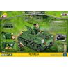 COBI 2386 non  PHÁO TỰ HÀNH M7 PRIEST bộ đồ chơi xếp lắp ráp ghép mô hình Military Army M7 PRIEST 105 MM HMC Quân Sự Bộ Đội 500 khối