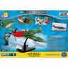 COBI 5547 non  COBRA TRÊN KHÔNG P-39 bộ đồ chơi xếp lắp ráp ghép mô hình Military Army BELL P-39Q AIRACOBRA Quân Sự Bộ Đội 250 khối